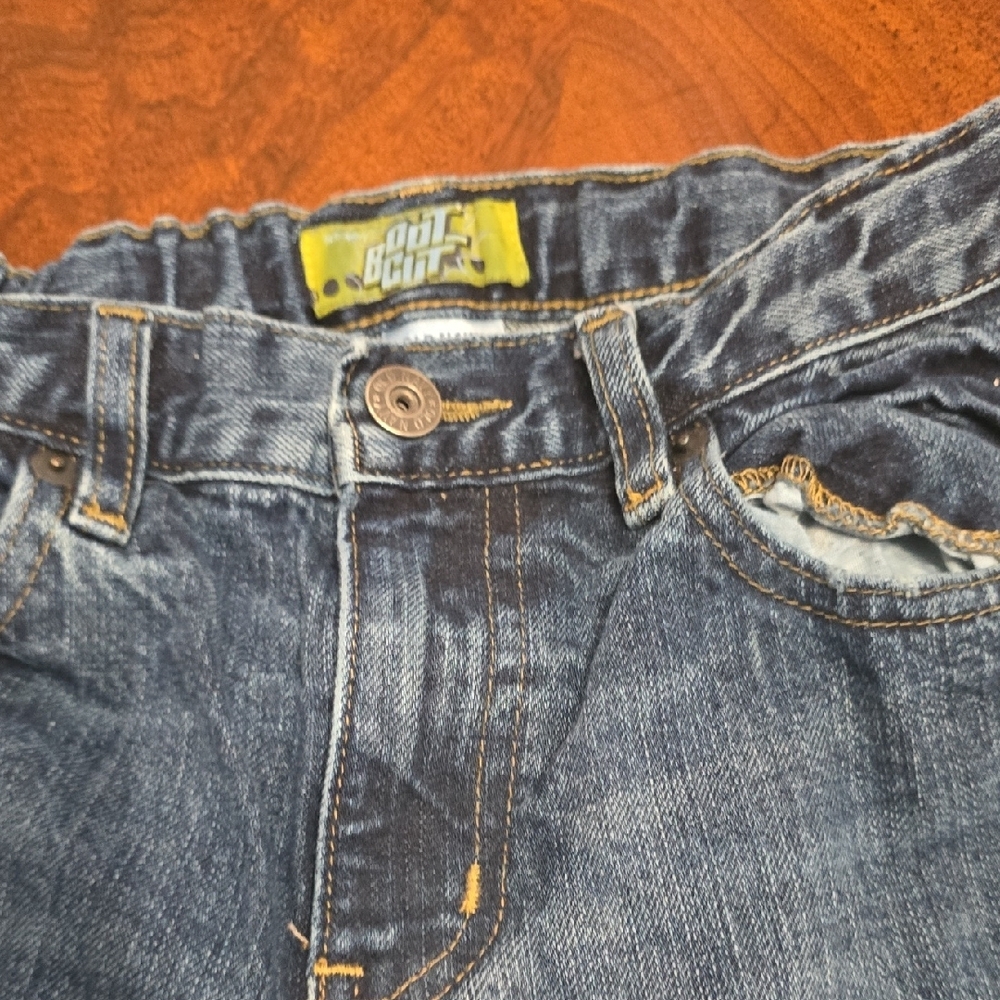 Old Navy Relaxed Fit Denim Jeans - Dark Blue 8 - Picture 3 of 4